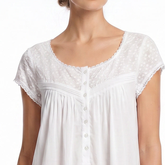 Eileen West Long Gown Short Sleeve Waltz 42" -CAE5020034