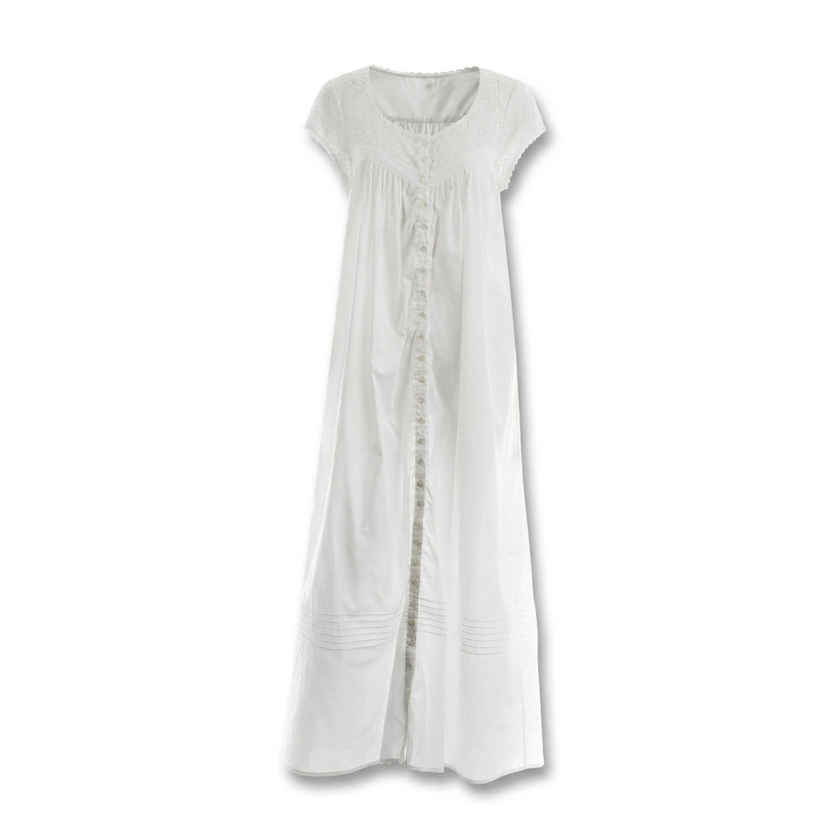 Eileen West Long Robe Short Sleeve with Button 52" -CAE5820034