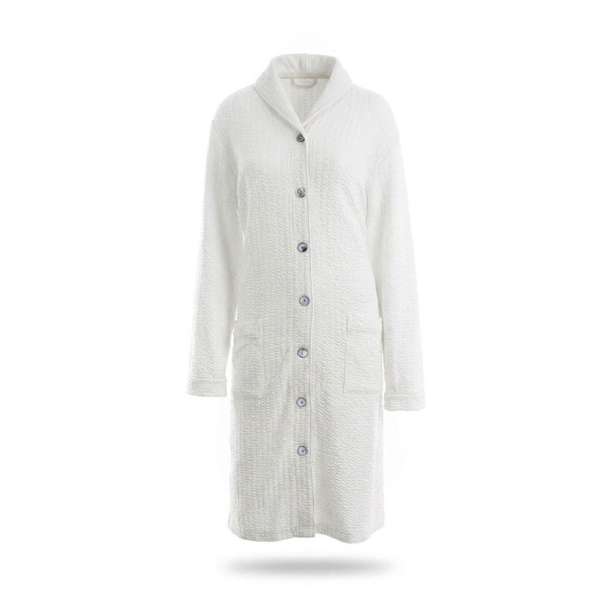 Eileen West Short Robe Long Sleeve With Button Waltz 42" -CAE40067