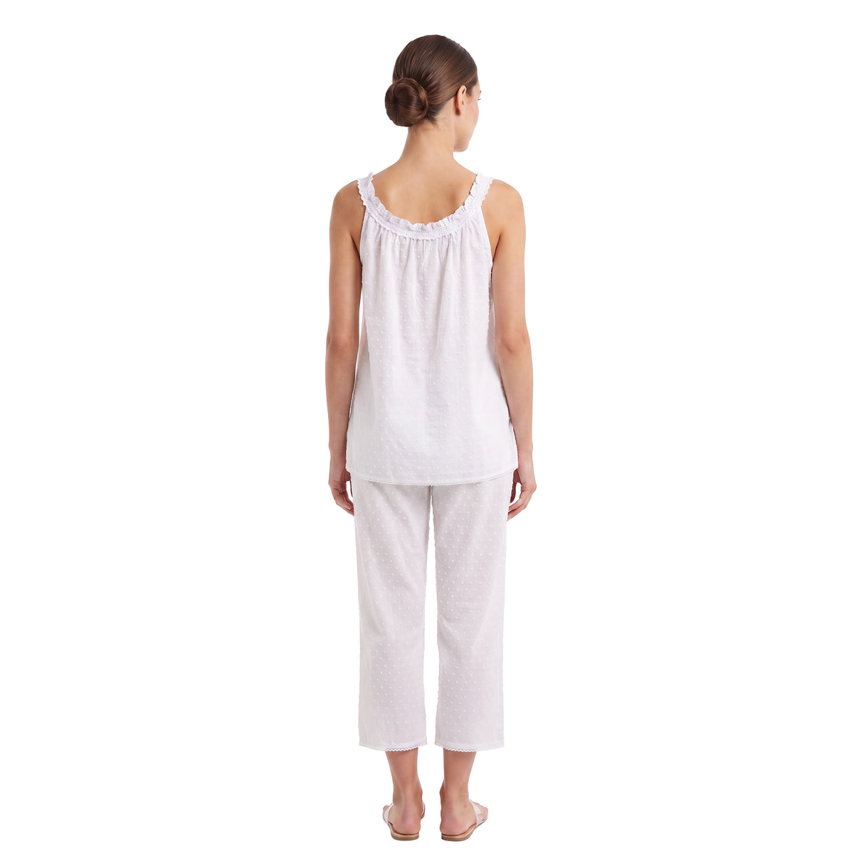 Eileen West Pajama Capri Sleeveless 21" Inseam -CAE90070