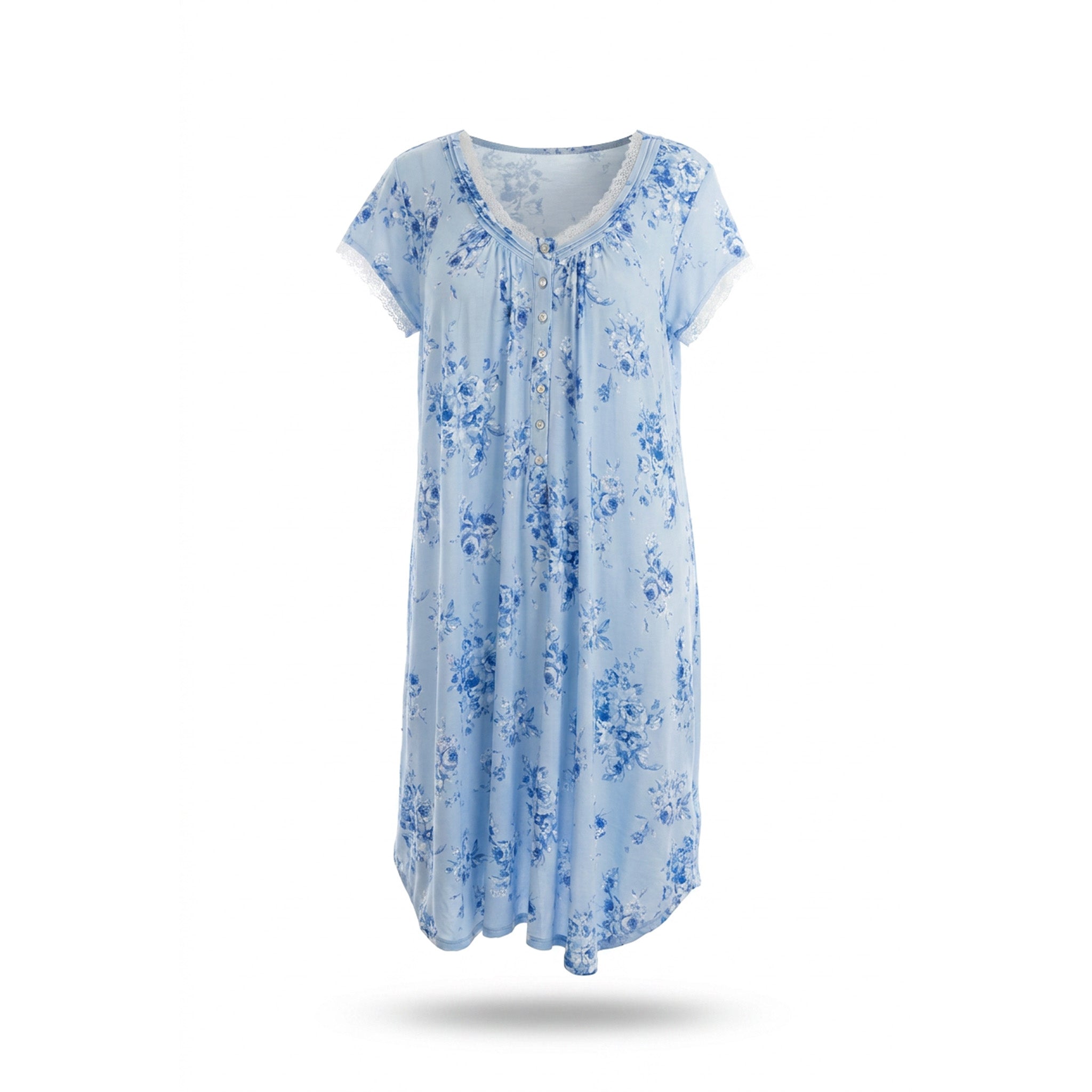 Eileen West Midi Gown Short Sleeve 36" -CAE60061