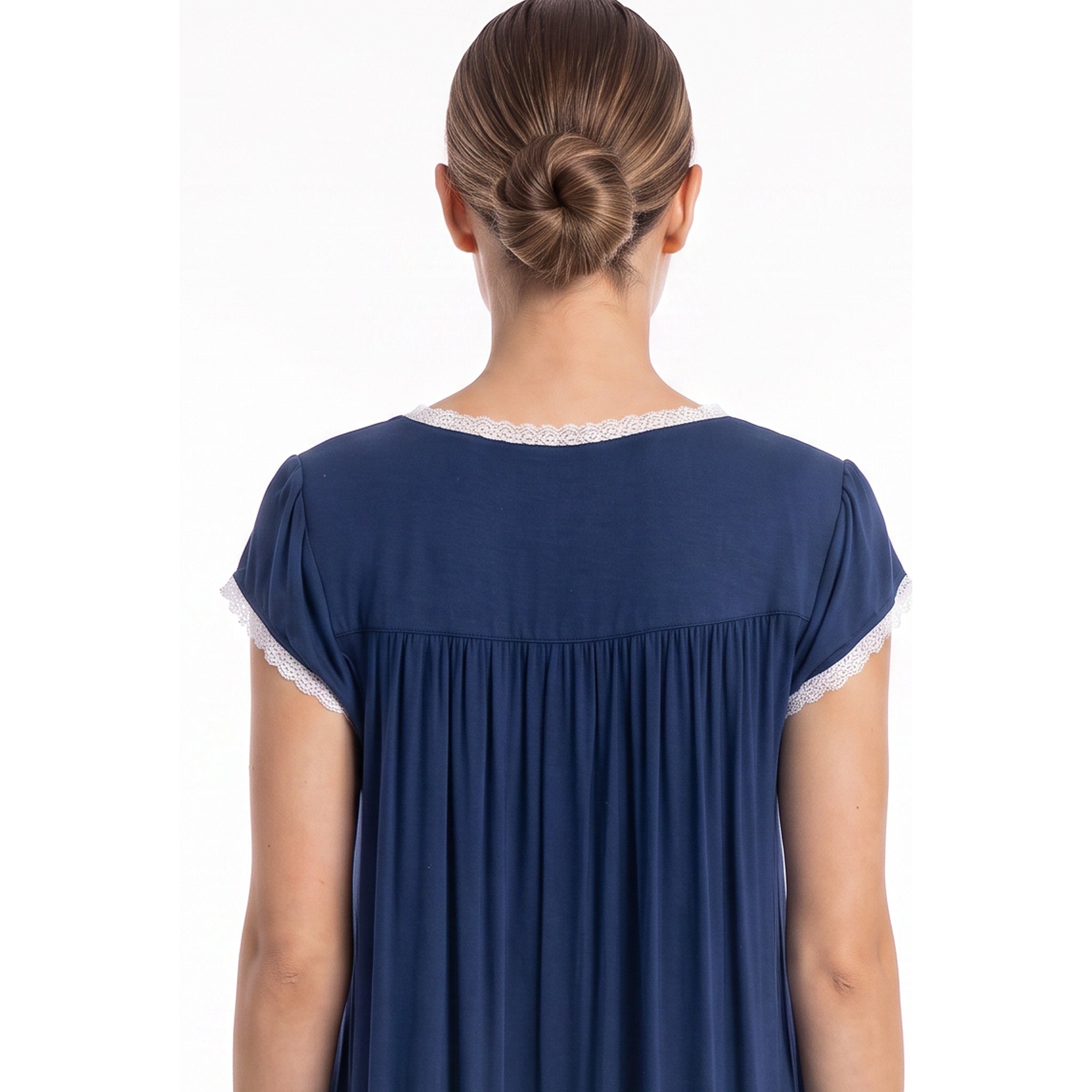 Eileen West Long Gown Short Sleeve Waltz 42" -CAE30061