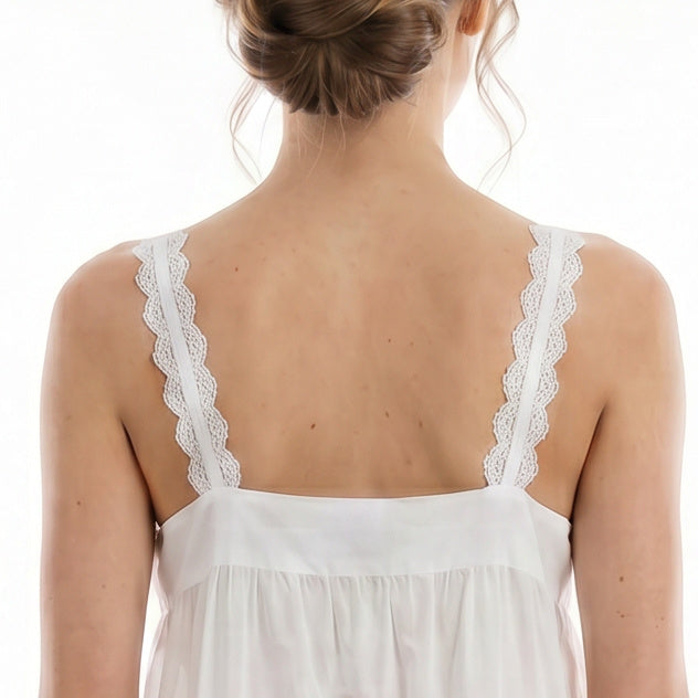 Eileen West Long Gown Sleeveless With Button Ballet 50" -CAE70074
