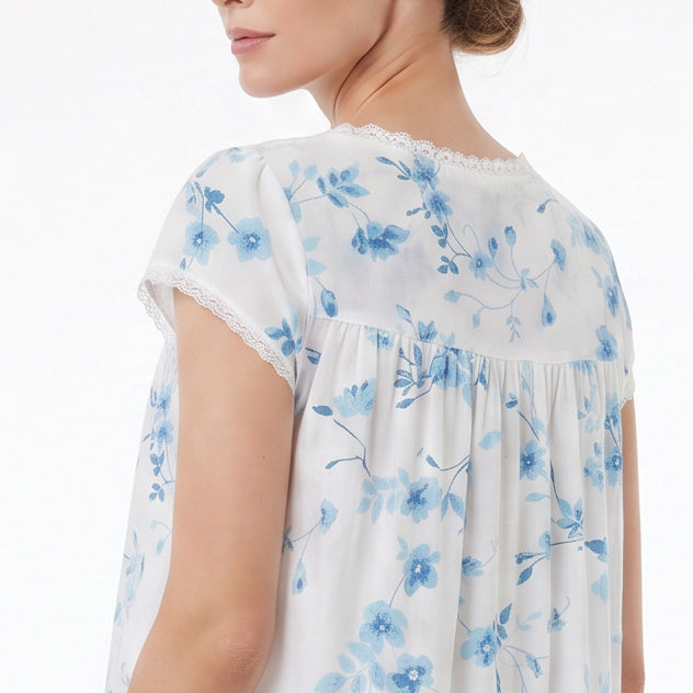 Eileen West Long Gown Short Sleeve Ballet 50" -CAE60079