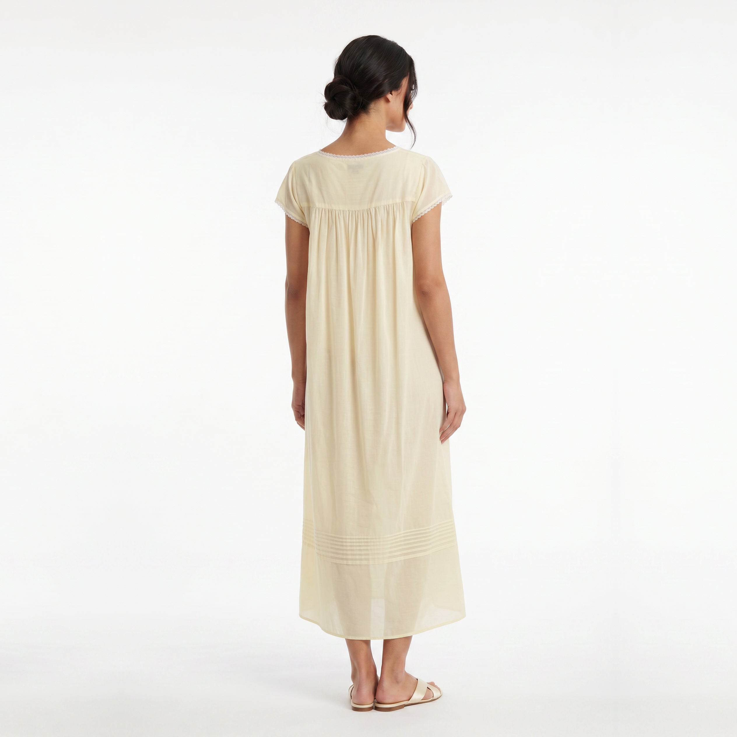 Eileen West Long Gown Short Sleeve Ballet 50" -CAE60079