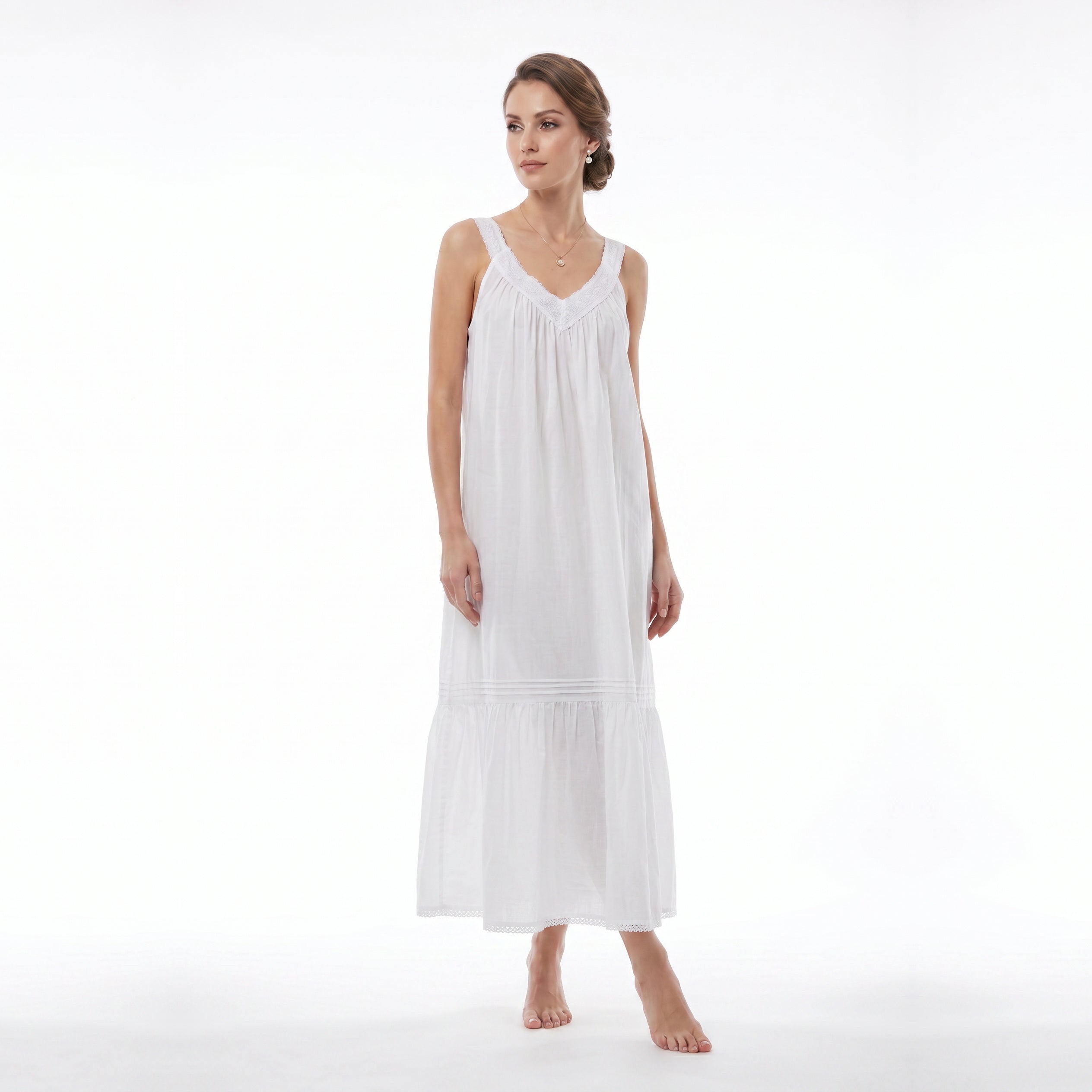 CANADEX INTERNATIONAL TRADING  - Eileen West Long Gown Sleeveless Ballet 50" -CAE70079 - Aluna Kuwait