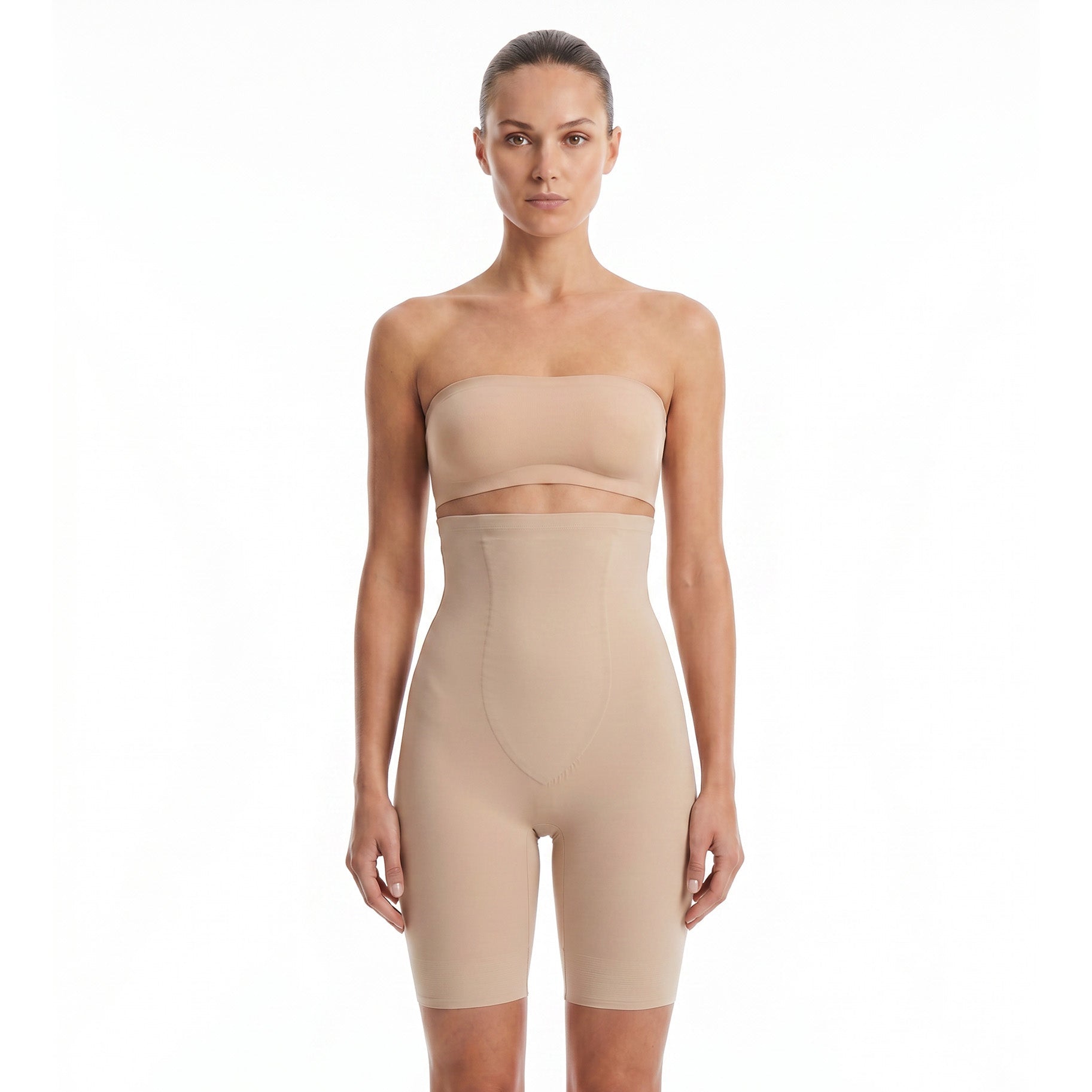 CUPID FOUNDATION INC  - Cupid Plus High-Waist Thigh Slimmer Boyshort-CU2009E - Aluna Kuwait
