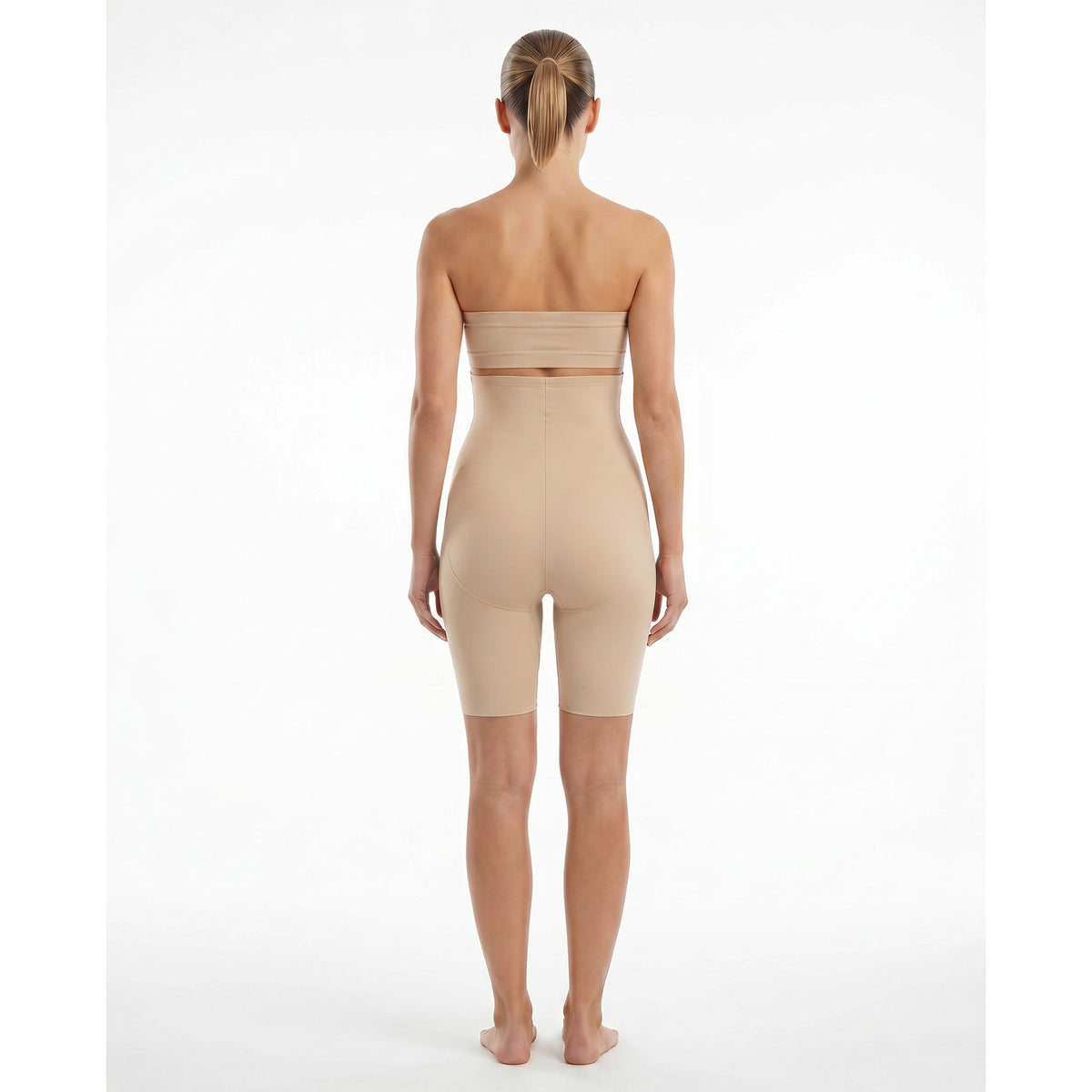 CUPID Thigh Slimmers - Cupid High Waist thigh Slimmer-CU2439E - Aluna Kuwait
