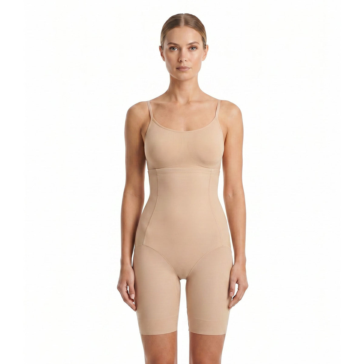 NAOMI & NICOLE Thigh Slimmers - Cupid High Waist thigh Slimmer-CU7791 - Aluna Kuwait