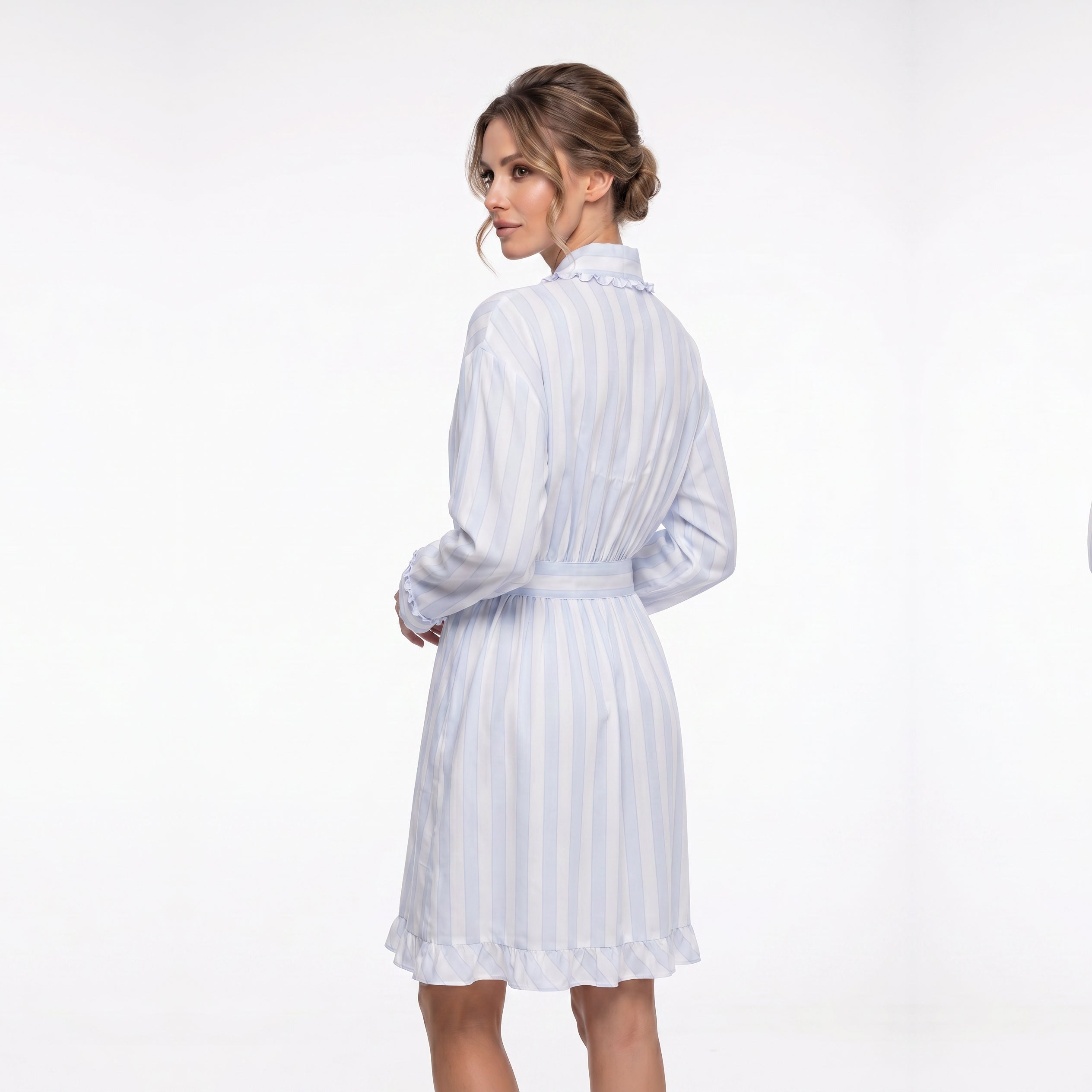 Eileen West Long Robe Long Sleeve Wrap 38"-CAE10050
