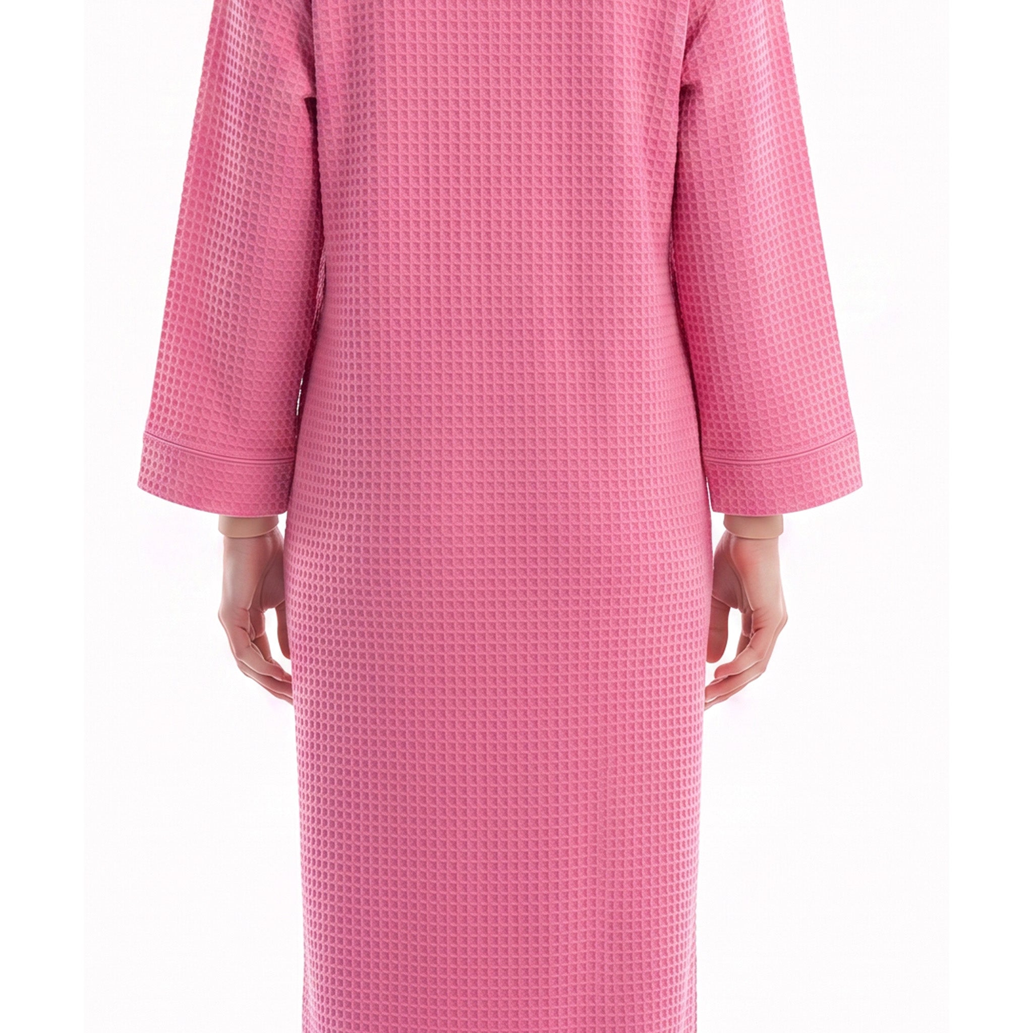 Miss Elaine Long Robes Long Sleeve With Zip-MISE864845UT