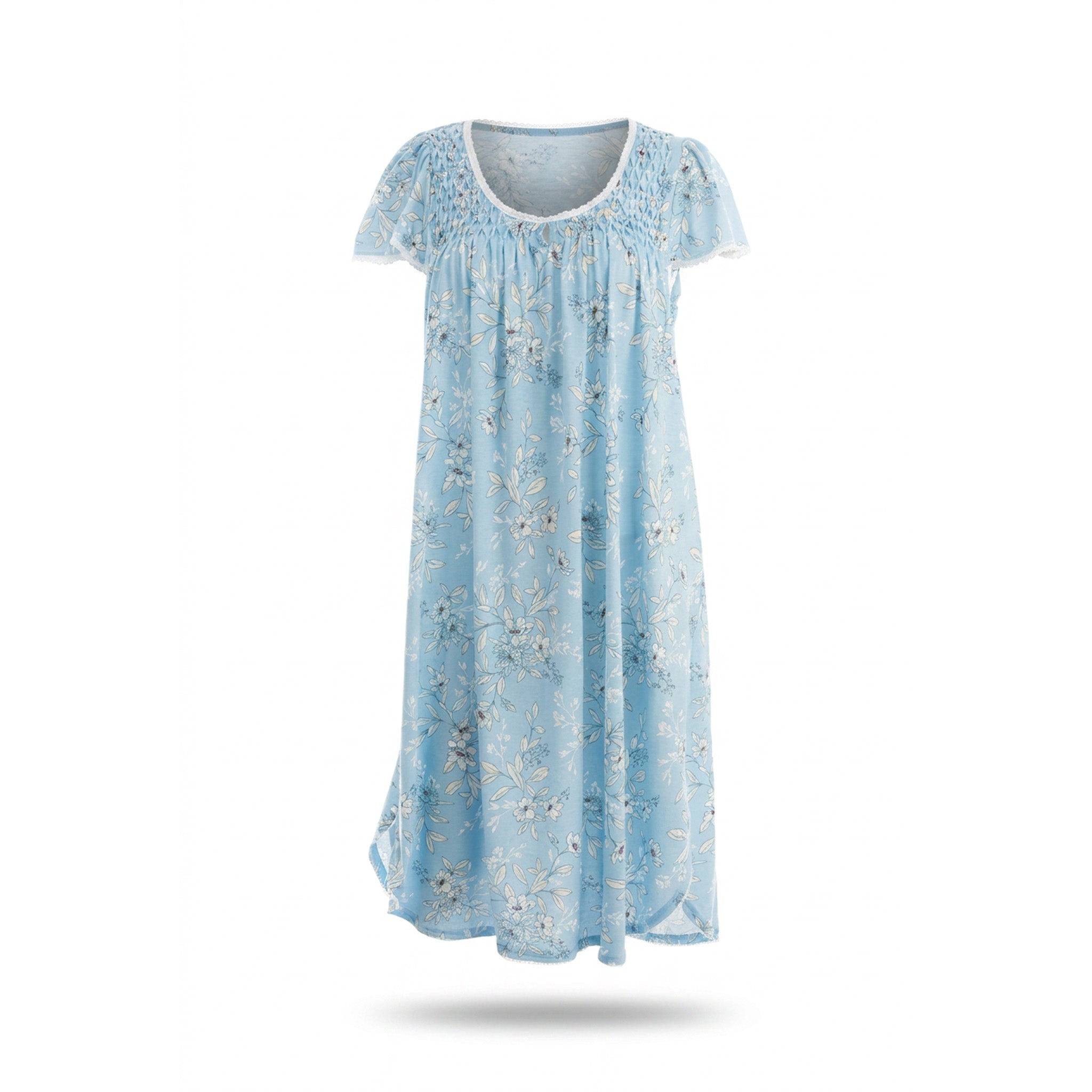 Miss Elaine Short Gown Short Sleeve-MISE204405UT