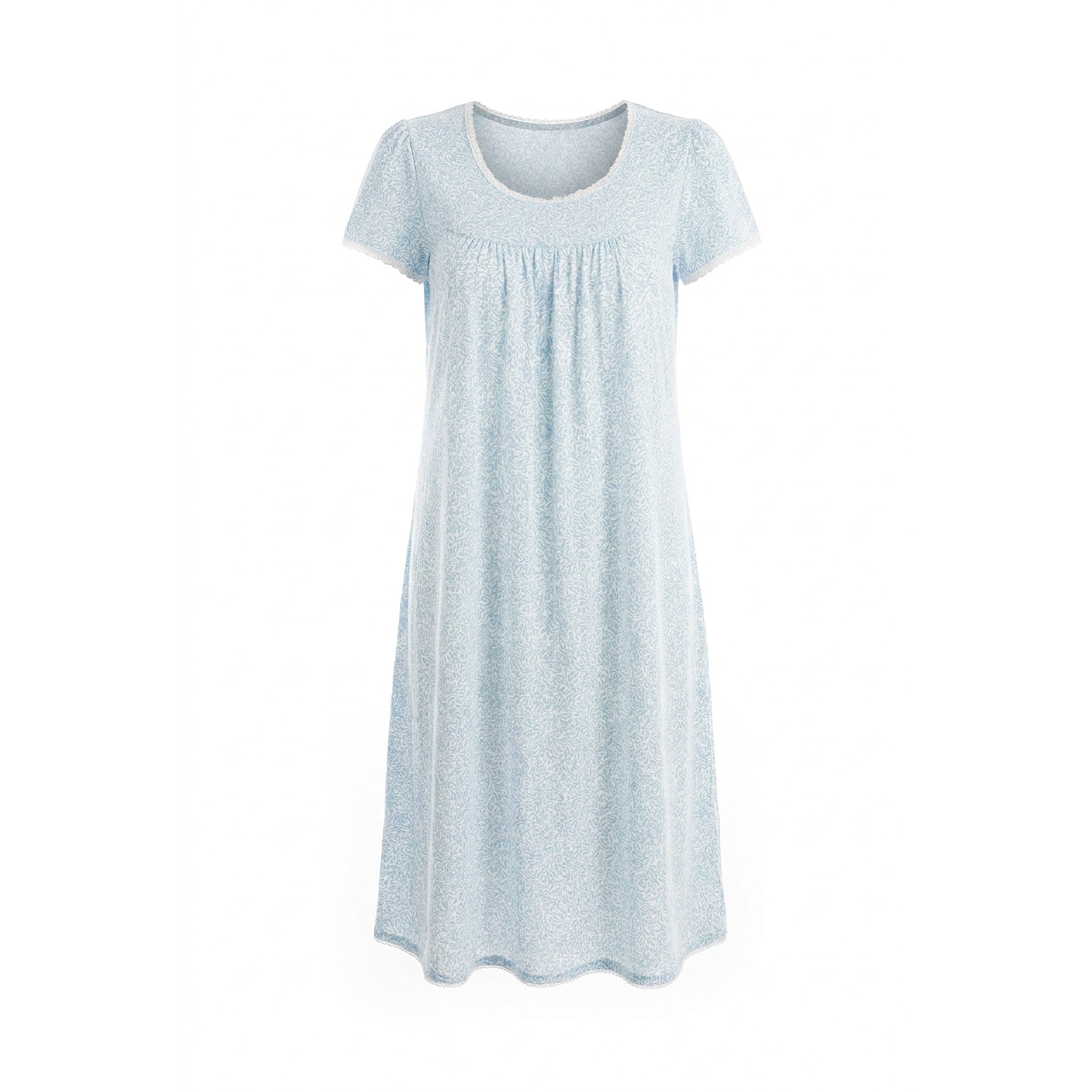 Miss Elaine Short Gown Short Sleeve-MISE204405UT