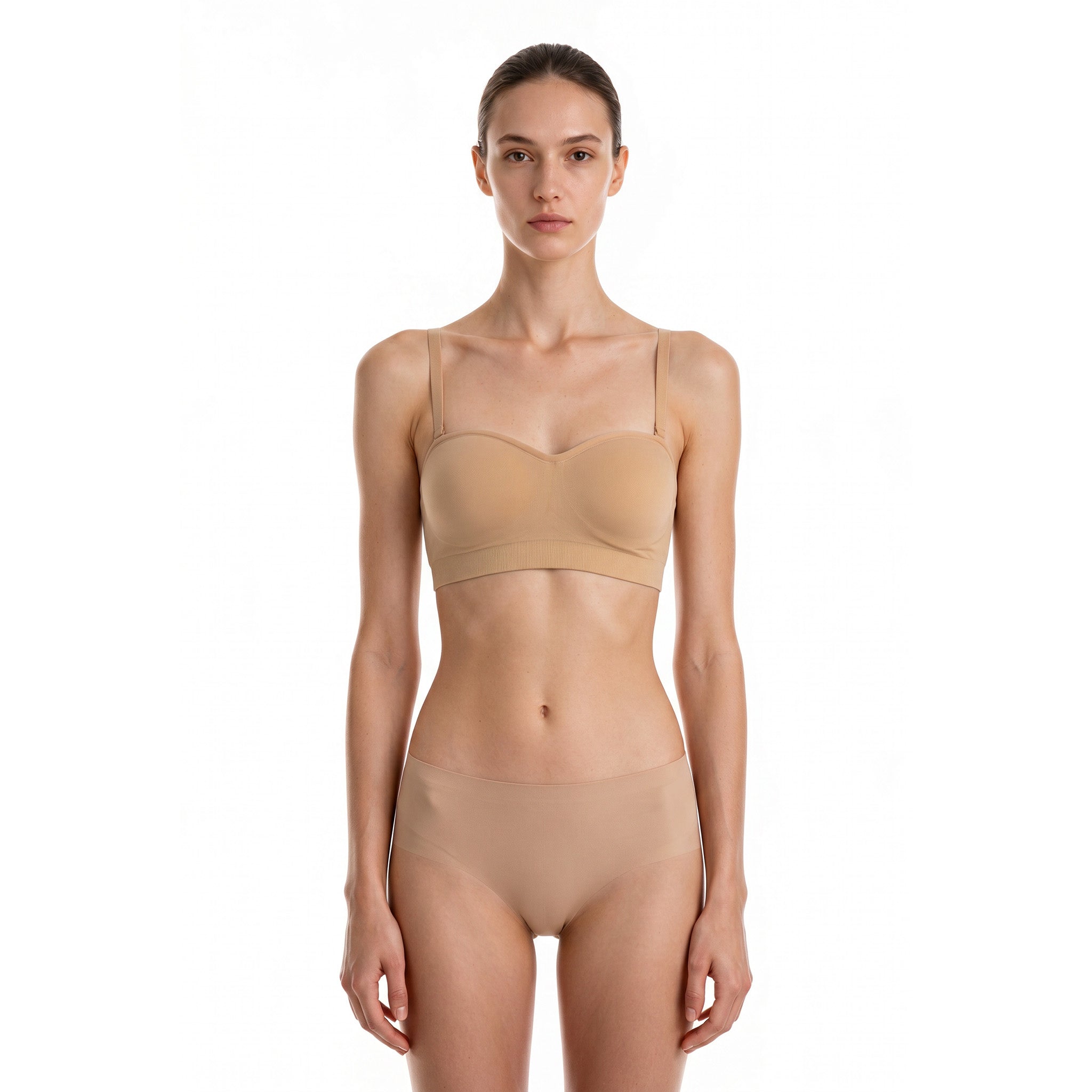 JOCKEY INTERNATIONAL  - Jockey Seamfree Multiway Bandeau Bralette 1 pcs-JK3153 - Aluna Kuwait