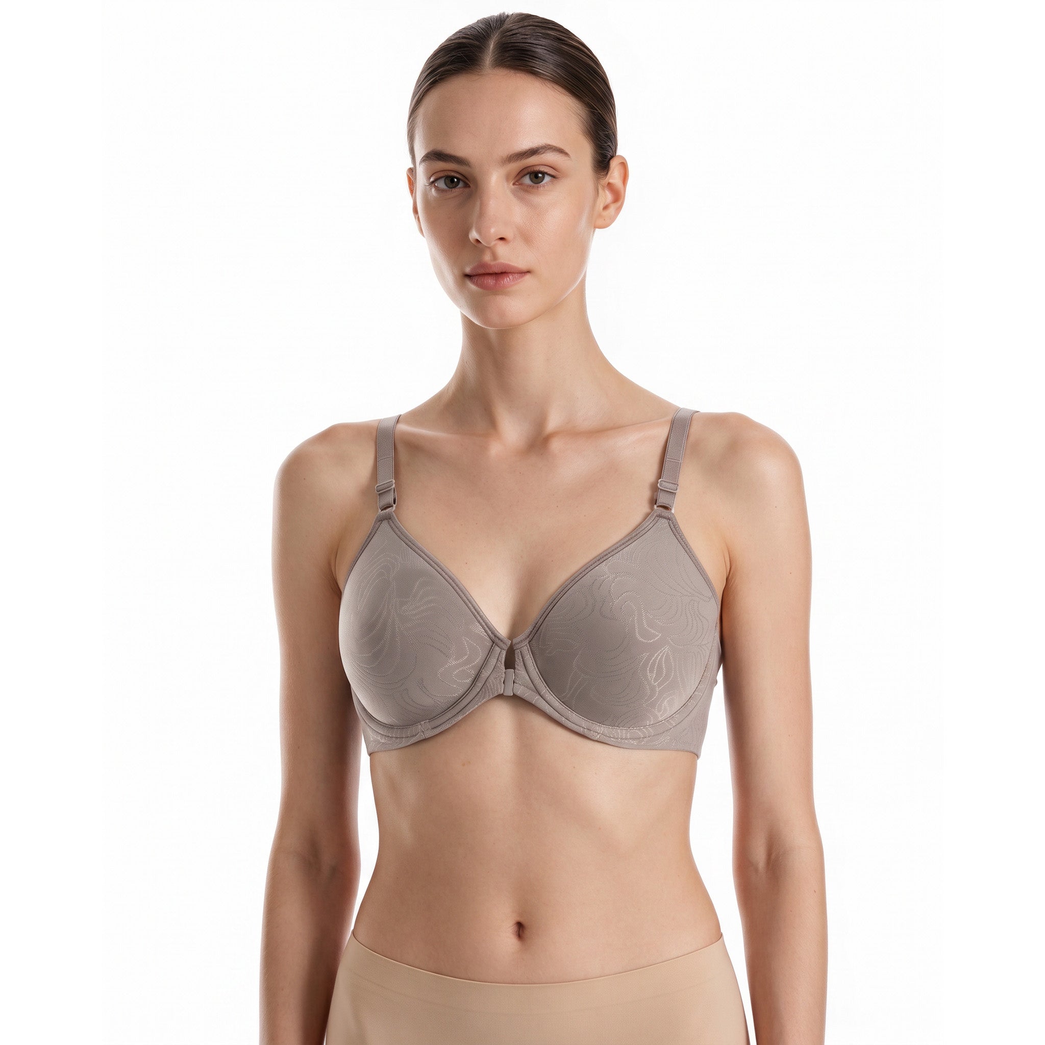 Bali Comfort Front Close Shaping Underwire Bra-MGBADF3P66