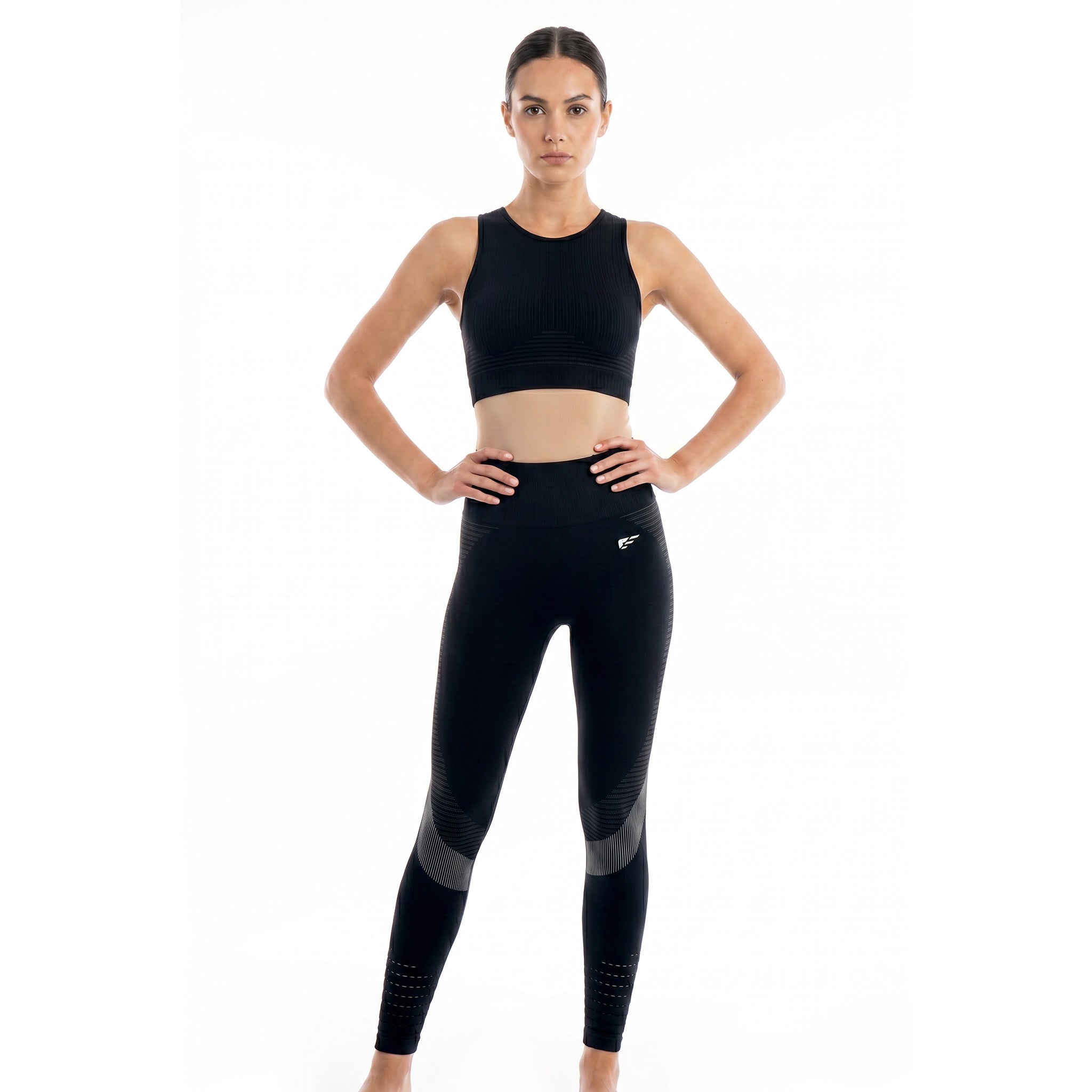 PALMFIT LLC  - Palmfit Balance Seamless Leggings-Pw18Bslbk - Aluna Kuwait