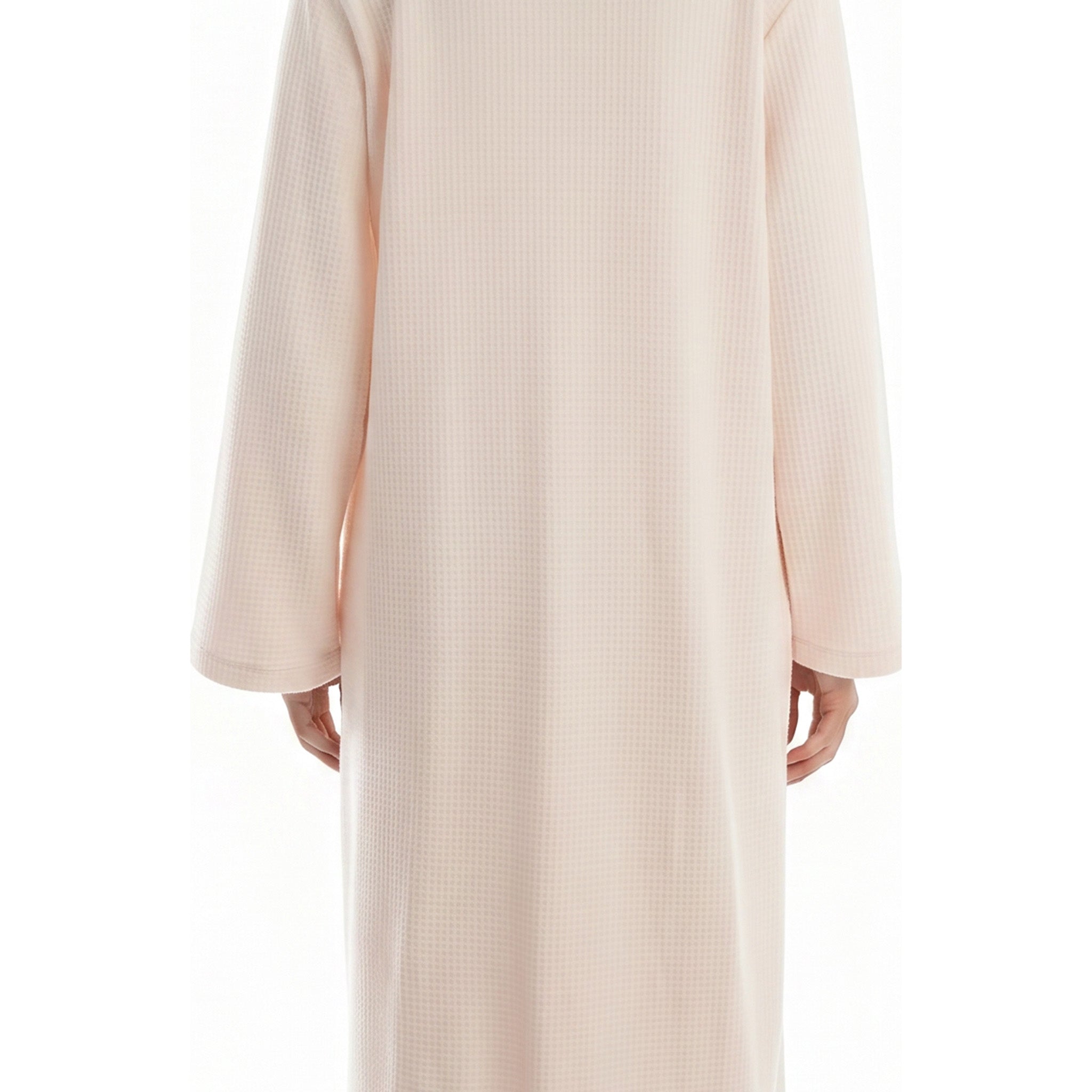 Miss Elaine Long Robe Long Sleeve With Zip-MISE666825UT