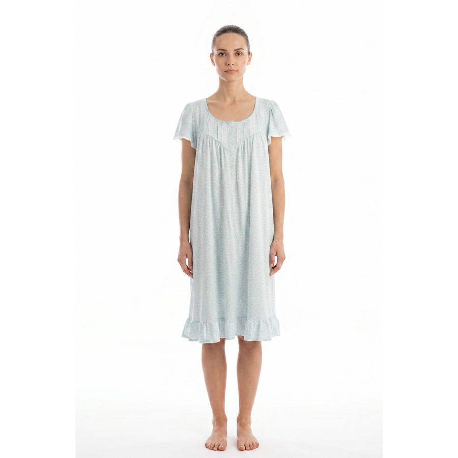 Miss Elaine Short Gown Short Sleeve-MISE206425UT