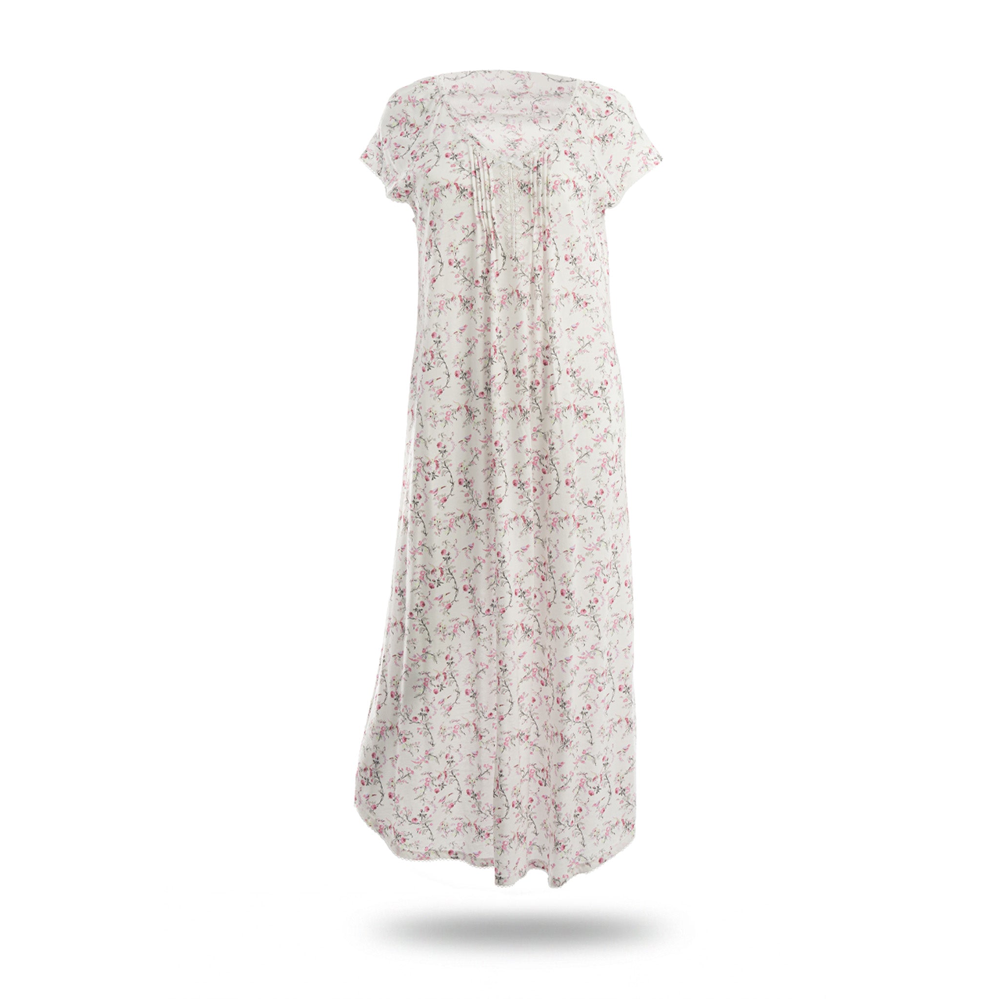 Miss Elaine Long Gown Short Sleeve-MISE506415UT