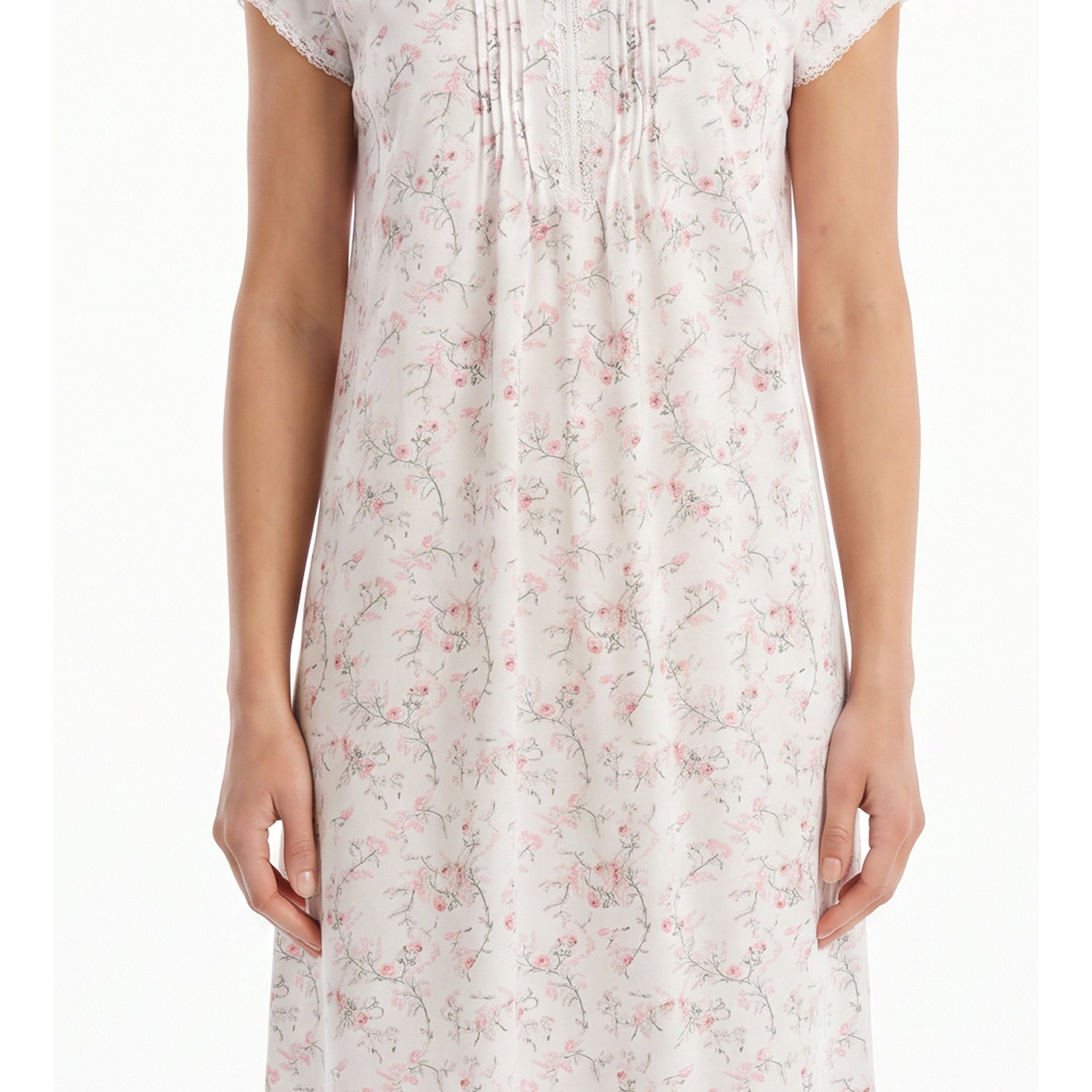 Miss Elaine Short Gown Short Sleeve-MISE206415UT