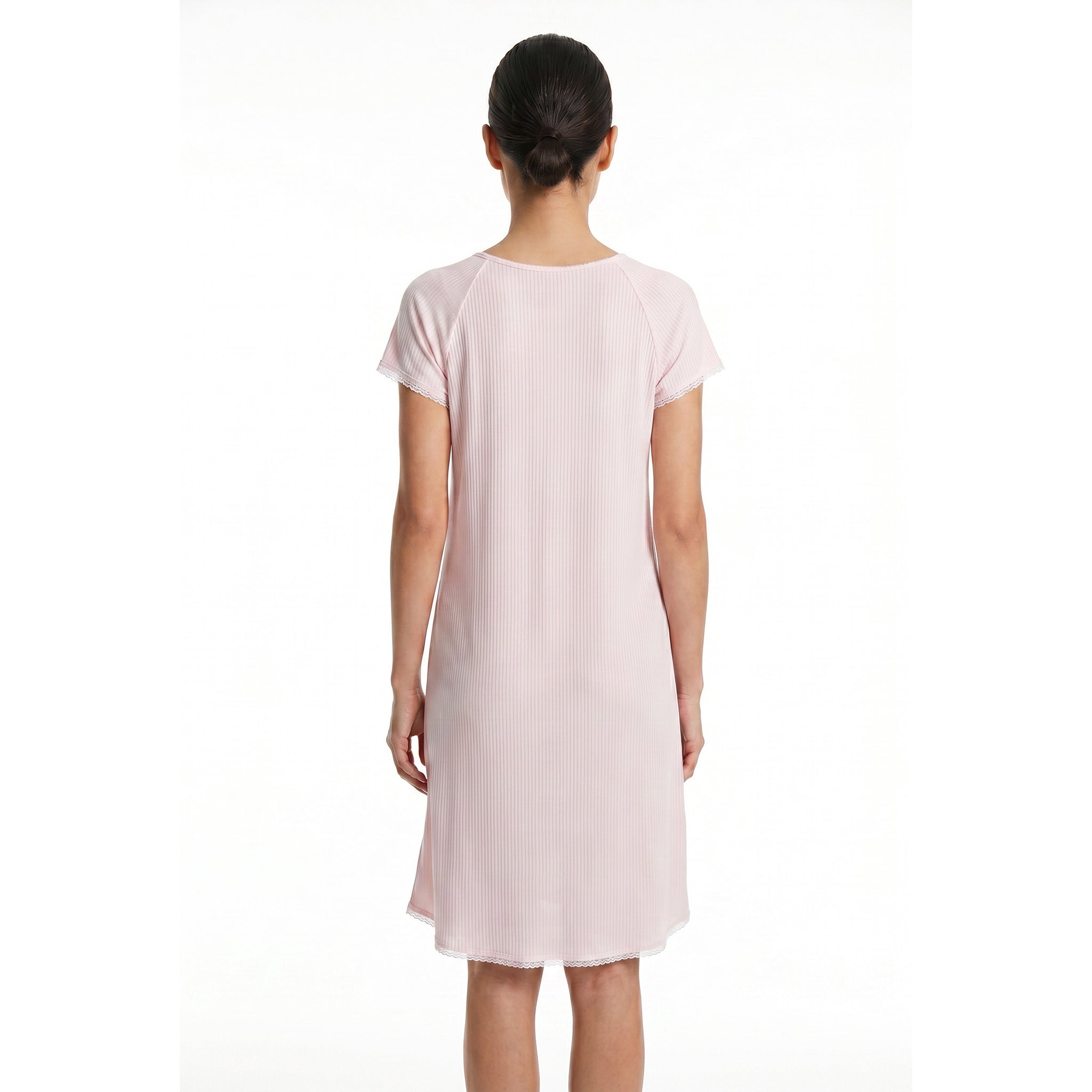 MISS ELAINE CO  - Miss Elaine Short Gown Short Sleeve-MISE206405UT - Aluna Kuwait