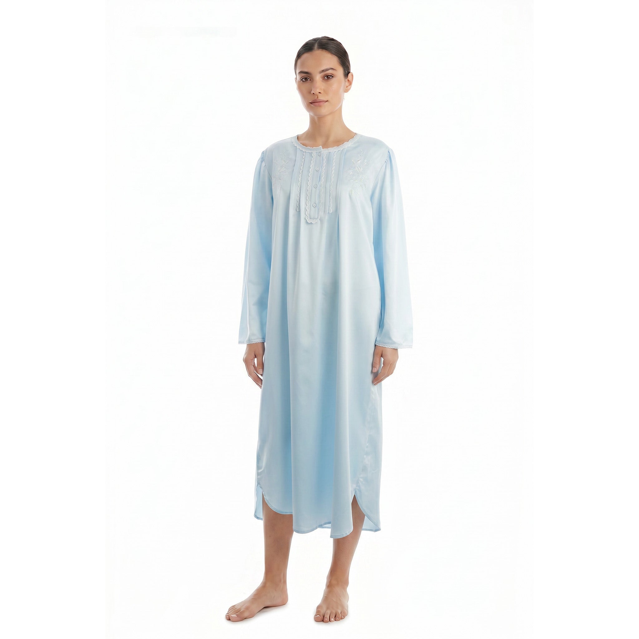Miss Elaine Long Gown Long Sleeve-MISE516135UT