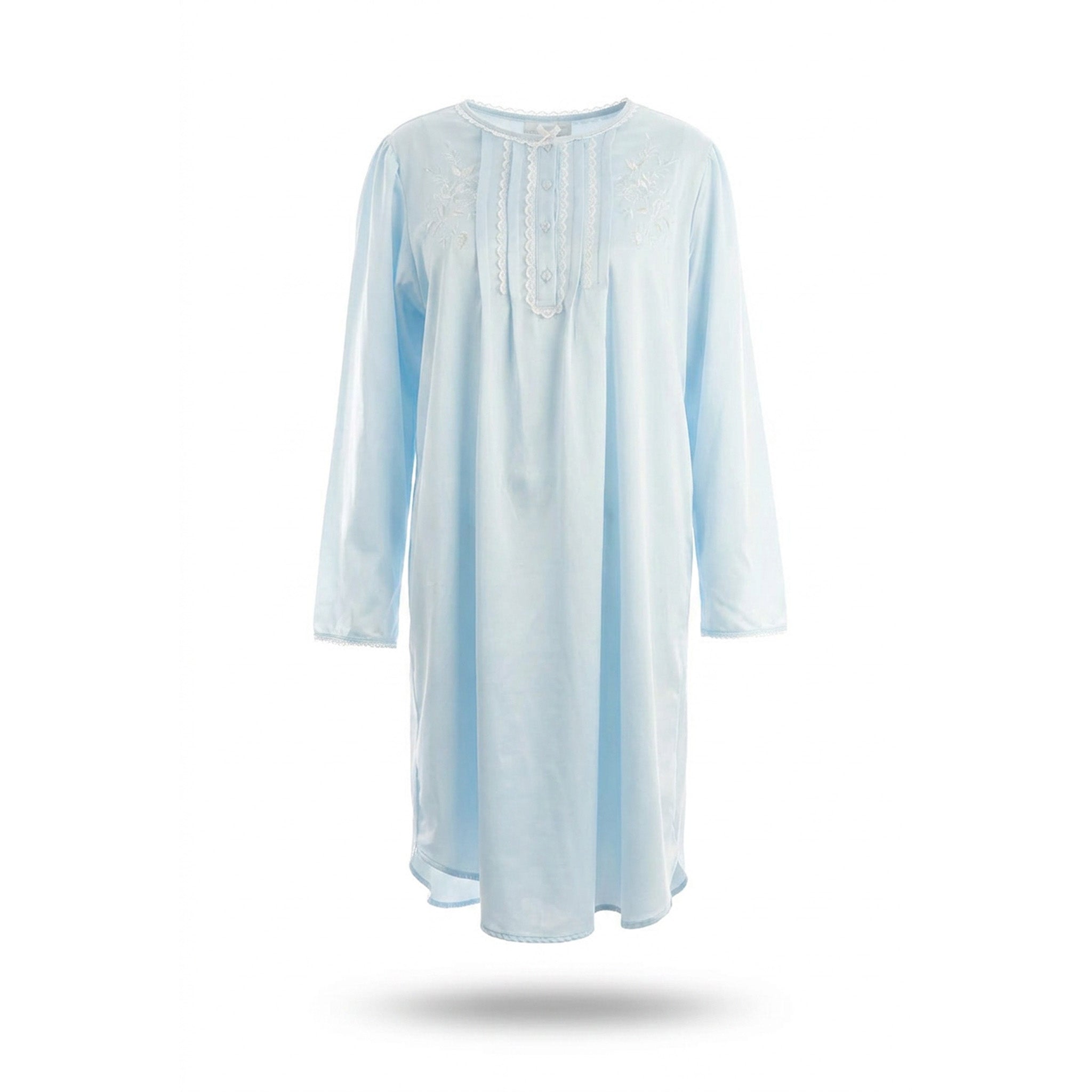 Miss Elaine Short Gown Long Sleeve-MISE216135UT