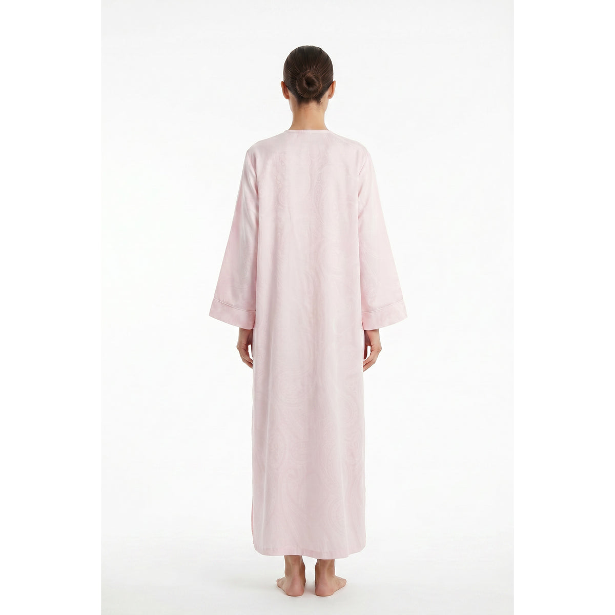 MISS ELAINE Robes - Miss Elaine Long Robe Long Sleeve With Zip-MISE866125UT - Aluna Kuwait