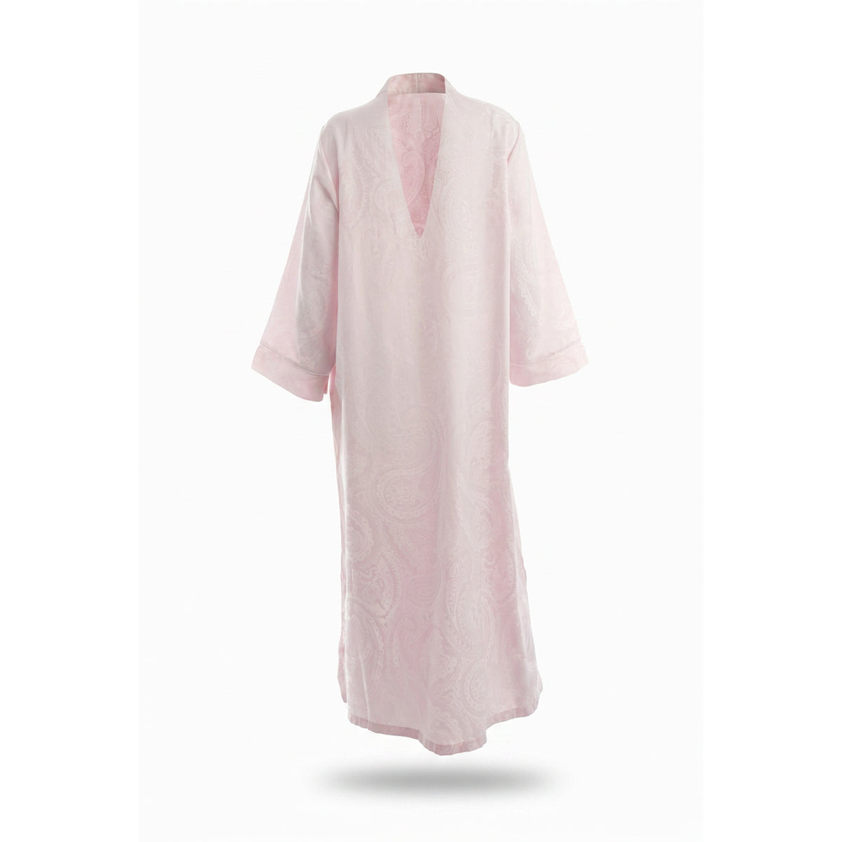 Miss Elaine Long Robe Long Sleeve With Zip-MISE866125UT