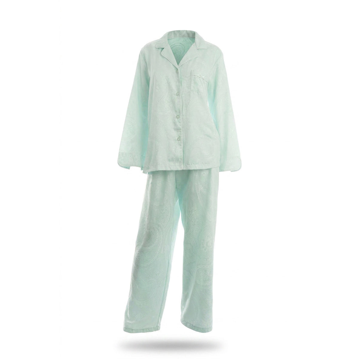 Miss Elaine Pajama Set Long Sleeve-MISE406125UT